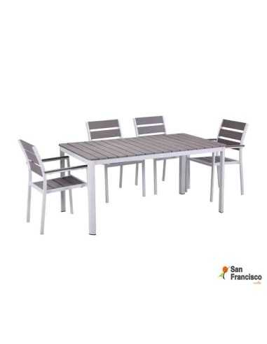 Mesa de Jardín fija 160x90cm