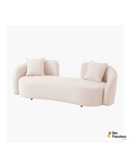 Sofá de diseño para exterior curvo de 245cm