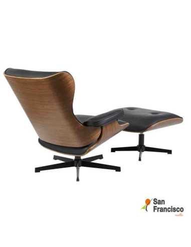 Butaca con Ottoman de diseño