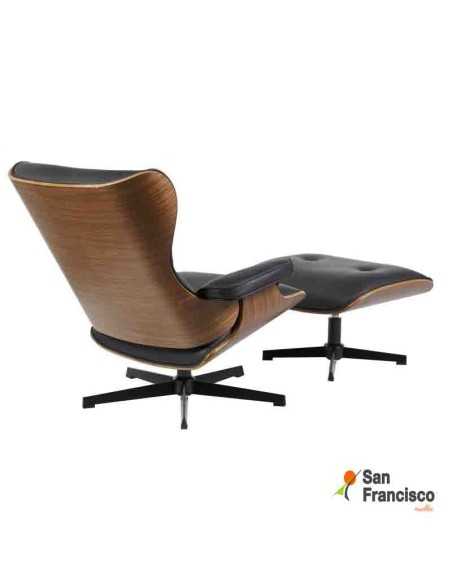 Butaca con Ottoman de diseño