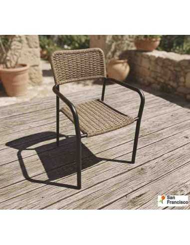 Sillón para exterior de Mimbre