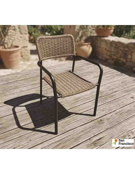 Sillón para exterior de Mimbre