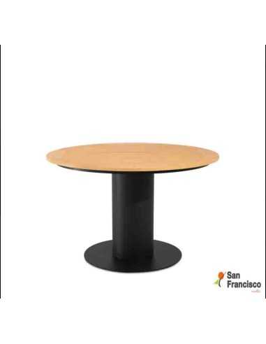 Mesa de exterior redonda de 120cm