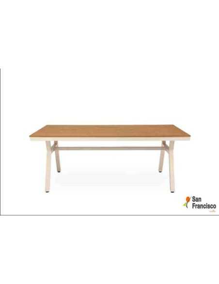 Mesa de comer para exterior de 200cm