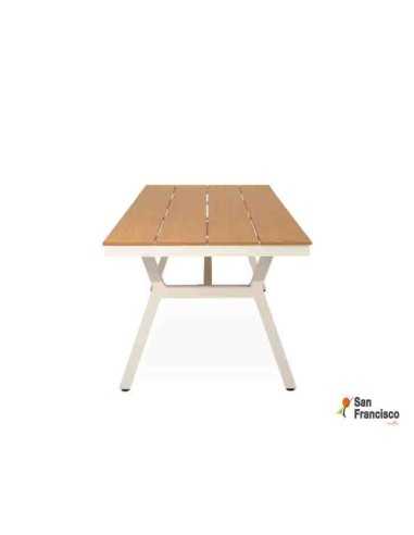 Mesa de comer para exterior de 200cm