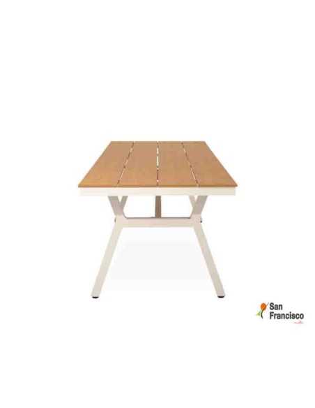 Mesa de comer para exterior de 200cm
