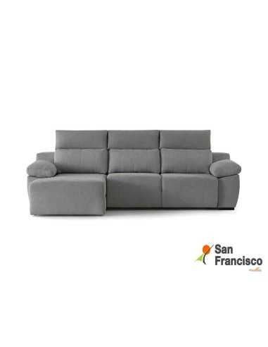 Chaise Longue 270cm asientos deslizantes con carro