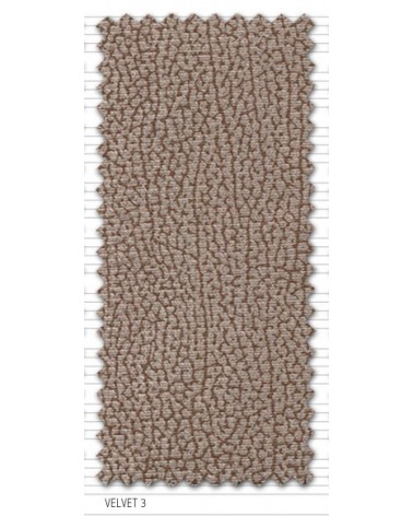 Sofá 3 plazas barato desenfundable tapizado microfibra Velvet 3 beige