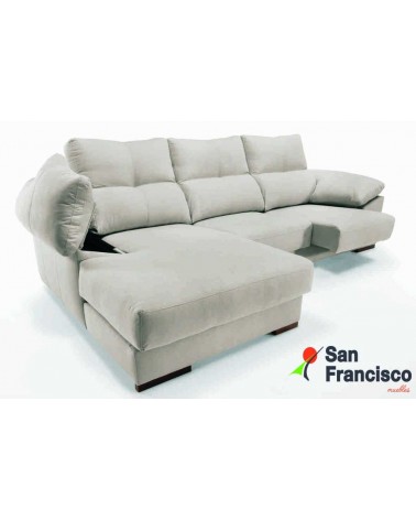 Chaisslongue 240cm Extraible y reclinable