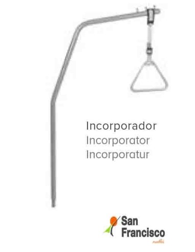 Incorporador cama cromado
