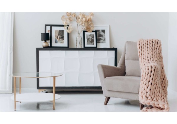 Habitación con Muebles minimalista